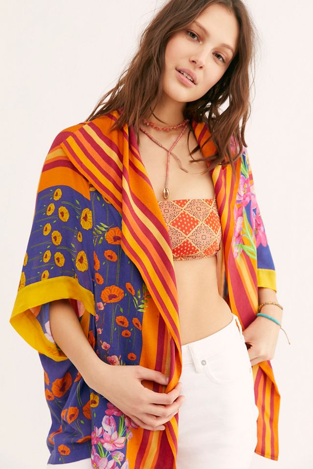 Beach Comber Print Cover Up #2
