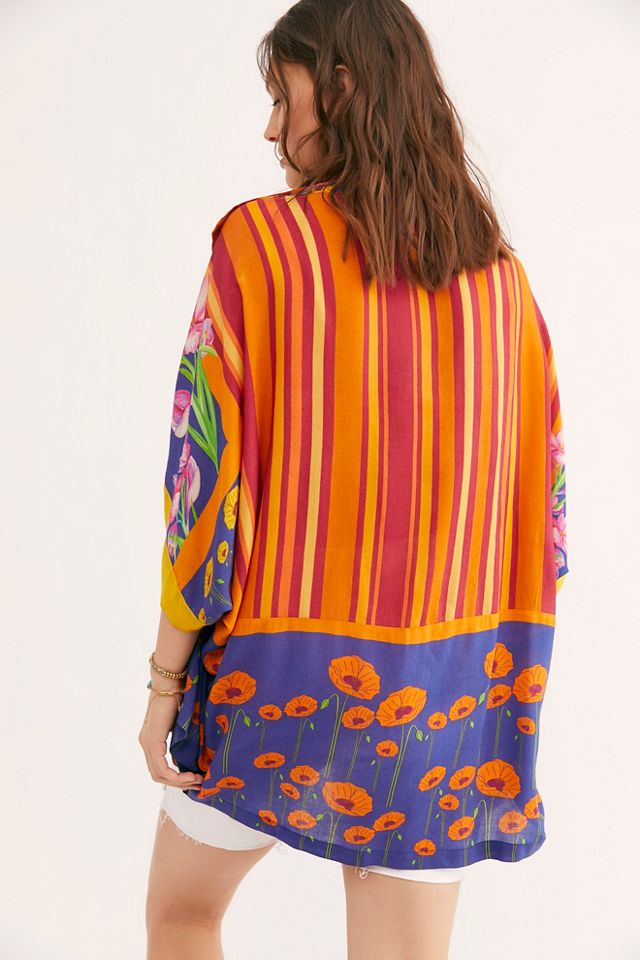 Beach Comber Print Cover Up #3