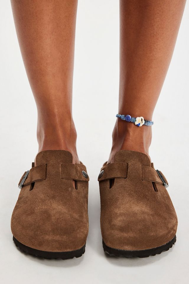 靴 BIRKENSTOCK Boston sandal Amazon.com | Birkenstock Boy's Boston-Suede (Toddler/Little