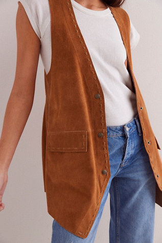 We The Free Low Rider Suede Vest