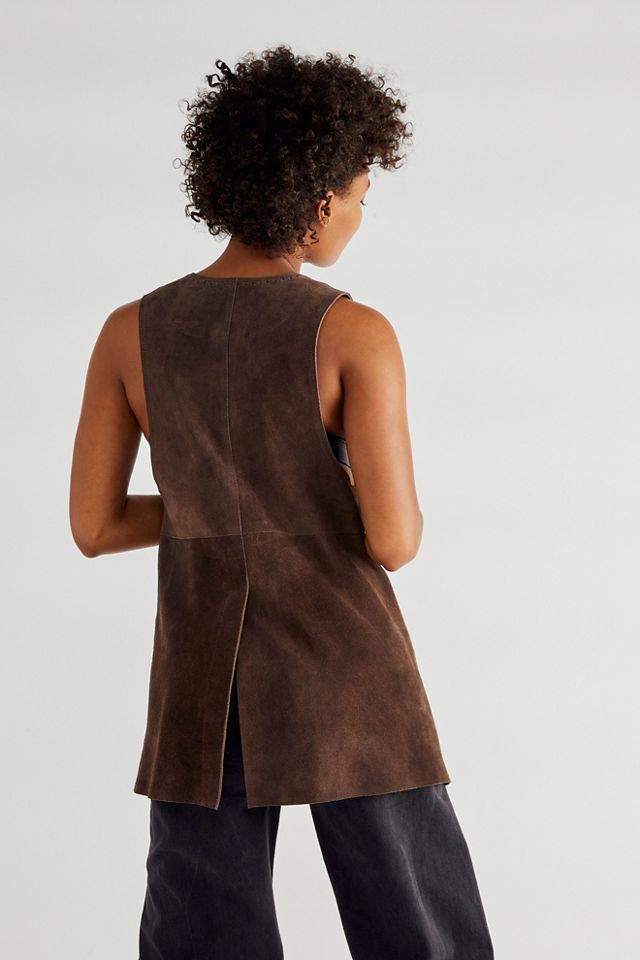 We The Free Low Rider Suede Vest #1