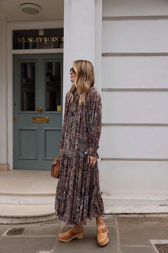 Feeling groovy maxi outlet dress free people