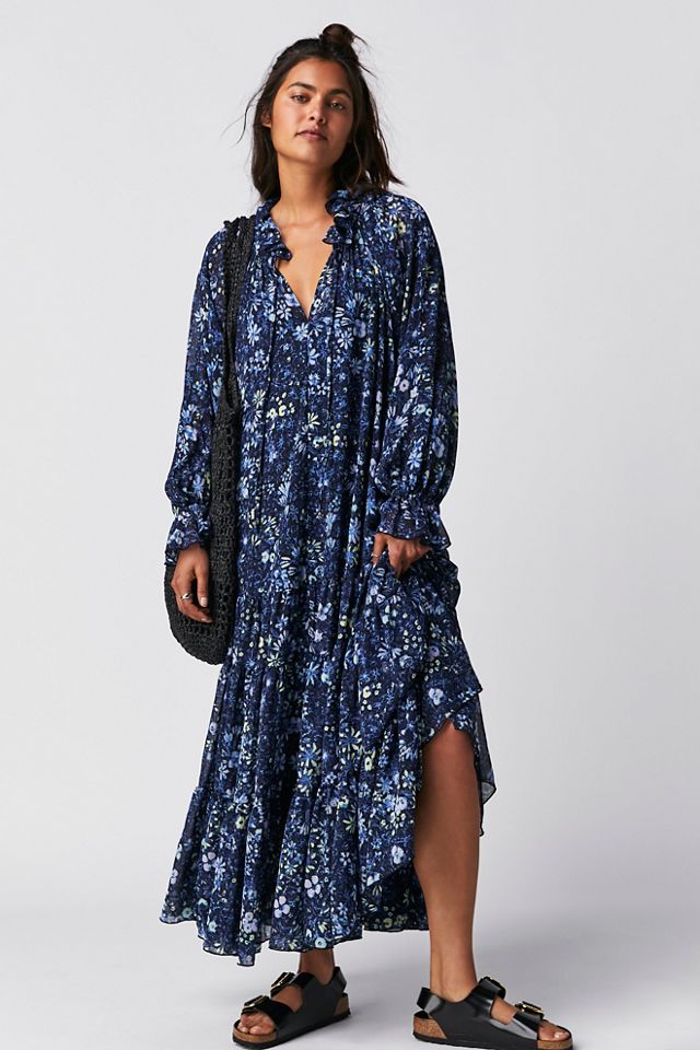 Free people feelin groovy maxi dress sale