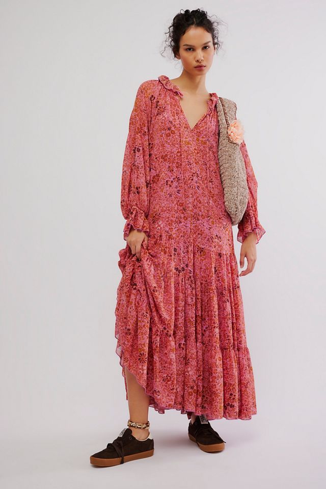 Free people feelin sales groovy maxi dress