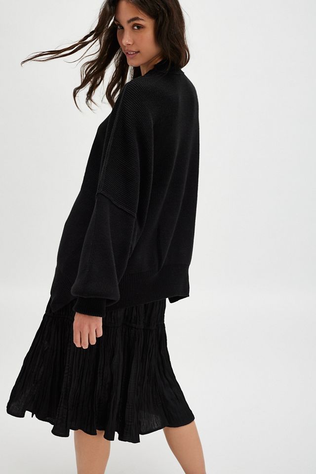 フリーピープル Free People Easy Street Tunic レディース Sweaters Black Free People Easy Street Tunic in Black | REVOLVE