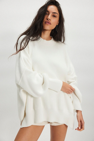 Easy Street Tunic by Free People in White, Size: S