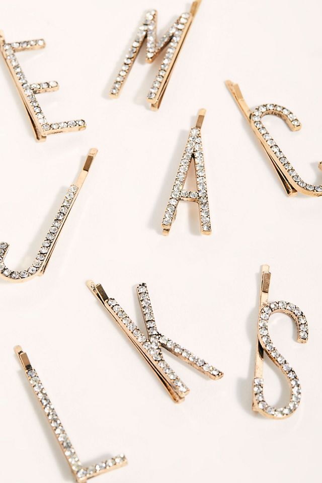 Letter Bobby Pin #1