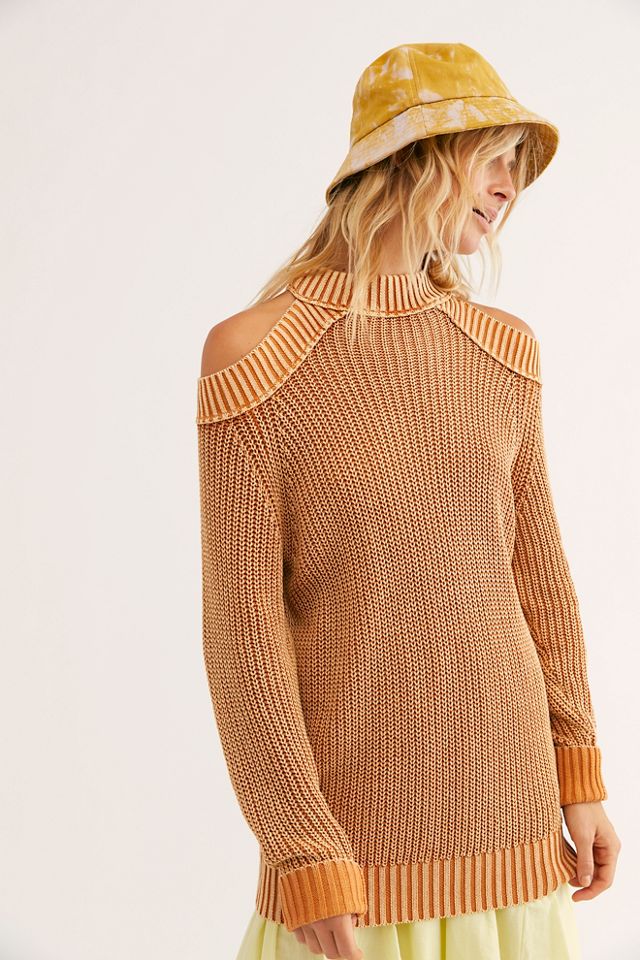 Free people hotsell half moon sweater