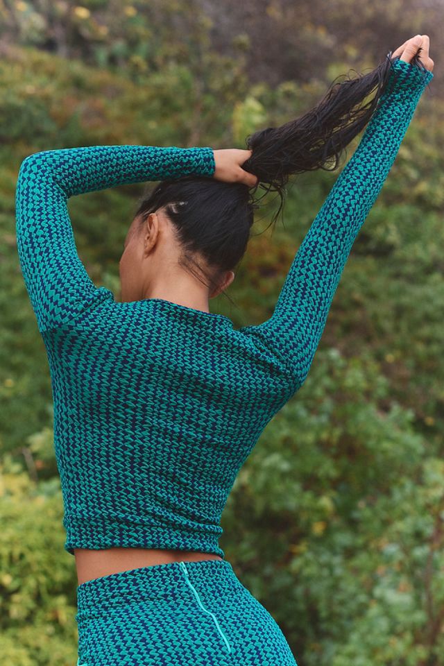 Seea Palomar UV Protection Crop Top Rashguard #1