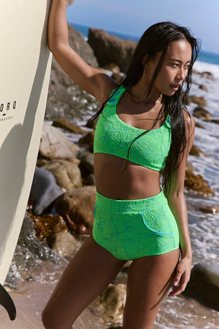 Seea Georgia High-Waisted Surf Bottoms | Free People