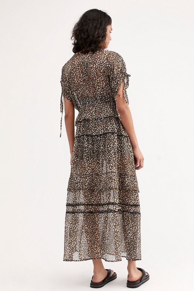 Catania Leopard Print Kimono #2