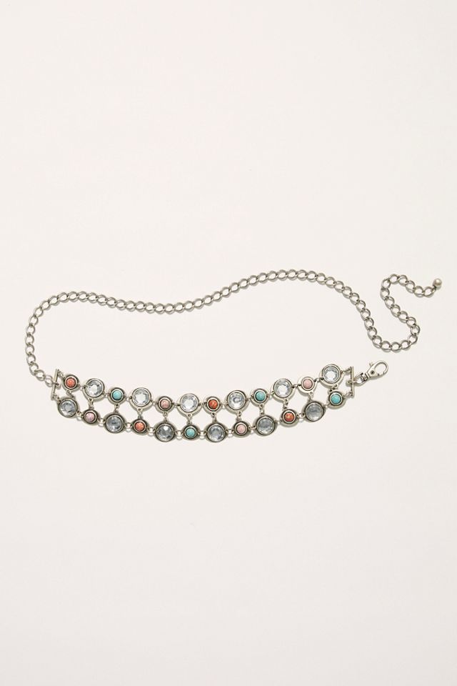 Alexandra Beaded Chain Belt #1