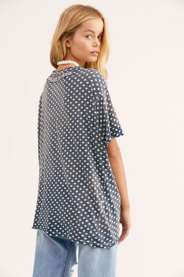 T-shirt Magnolia Pearl Jersey à pois #1