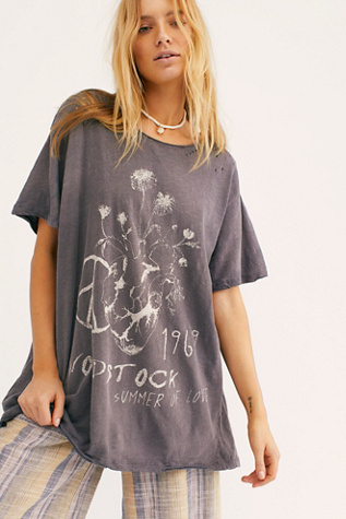 Free People ★ Magnolia Pearl ★ Poppy Bloom Tee 87265690_066_a
