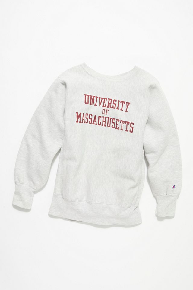 university of massachusetts grey sweatshirt