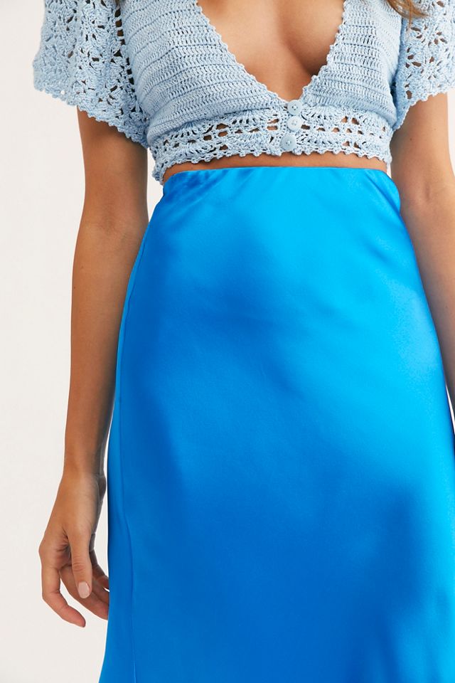 Bias Cut Silk Skirt #2