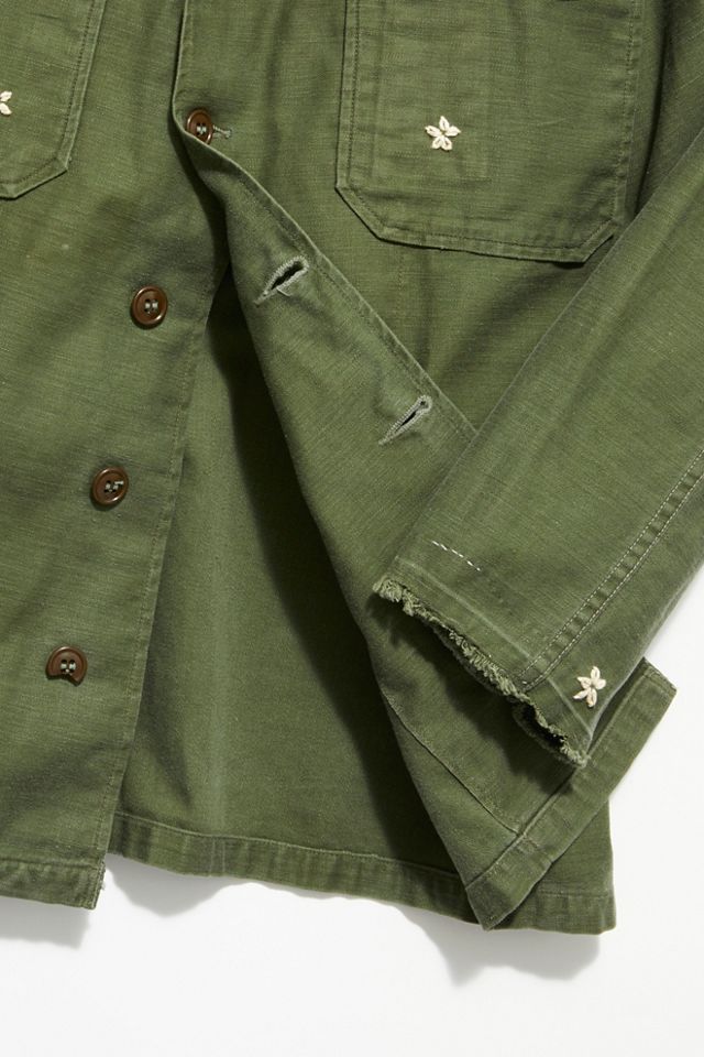 Vintage 1980s Army Shirt Jacket  #3