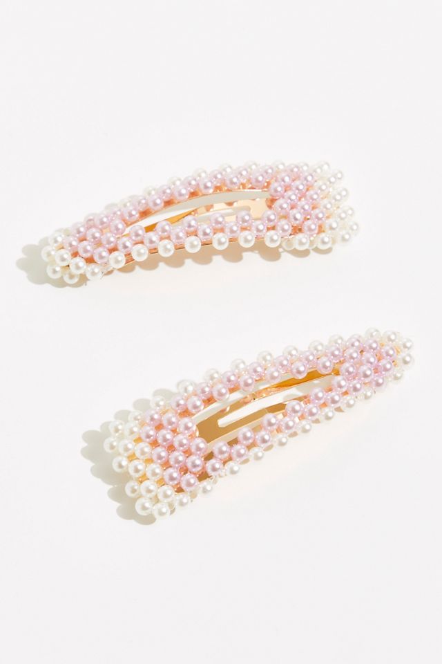 Pretty Beaded Clip Set | Free People UK