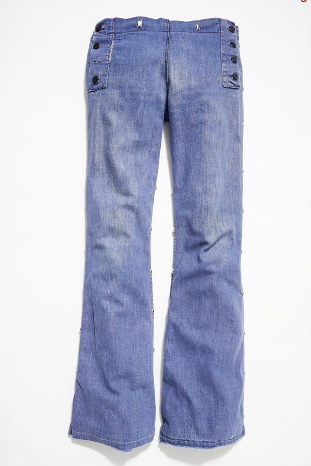 1970s Wide Leg Denim (S)