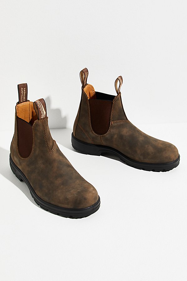 Blundstone Classic 587 Chelsea Boots In Rustic Brown