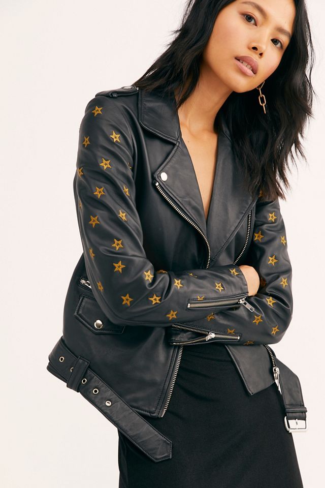 A star biker on sale jacket