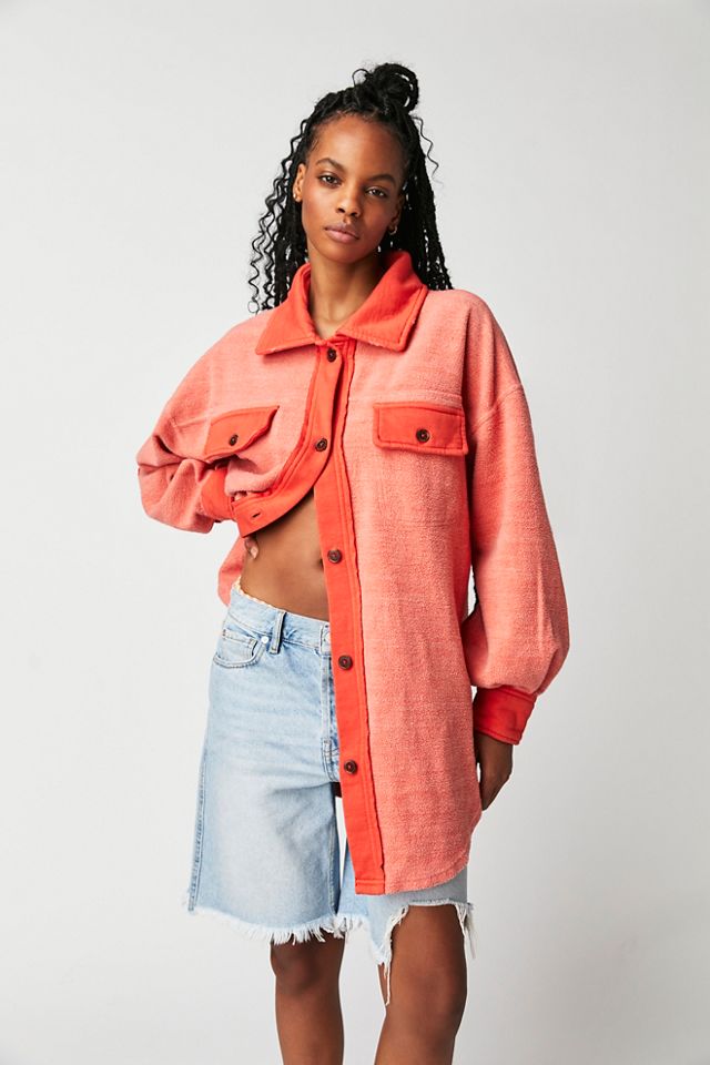 Free people 2024 oversized jacket