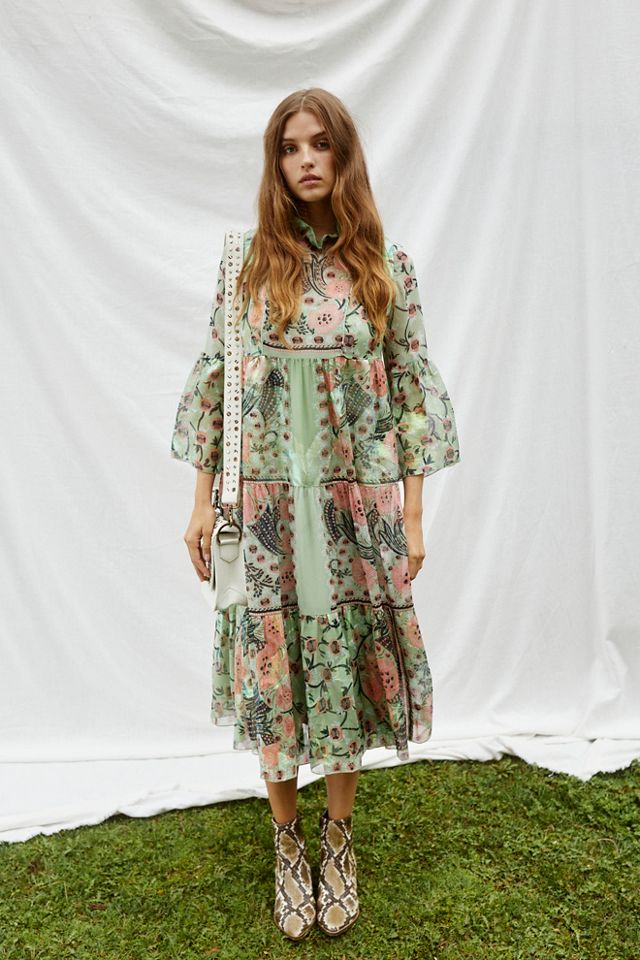 Rubaiyat Print Dress