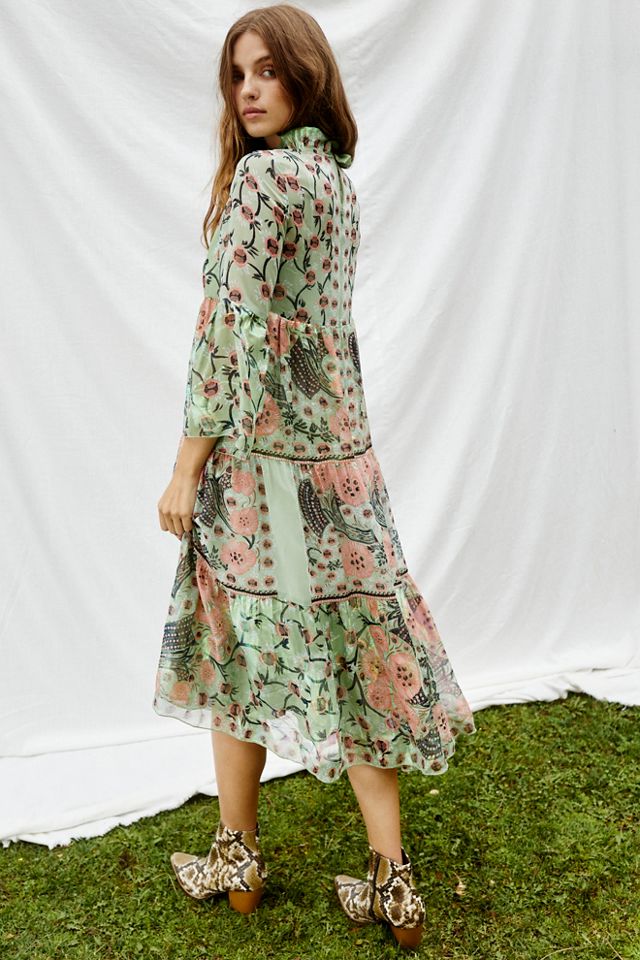 Rubaiyat Print Dress #1