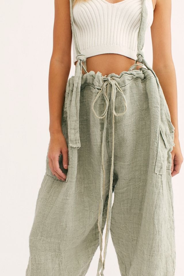Magnolia Pearl Ophelie Suspender Pants | Free People
