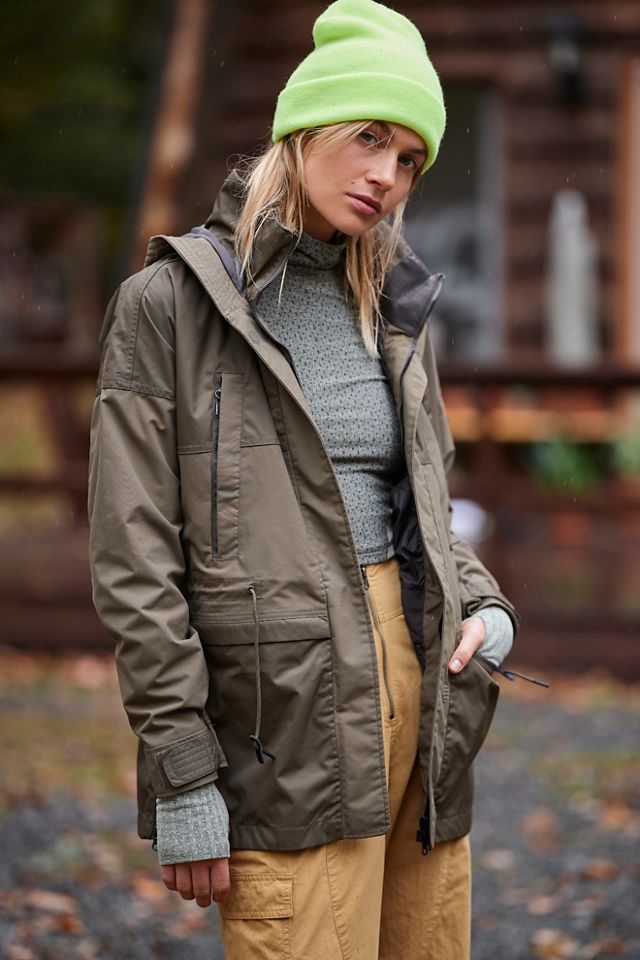 Veste Militaire Free People – Marron, Taille L, Mi-saison, En Coton, état Parfait