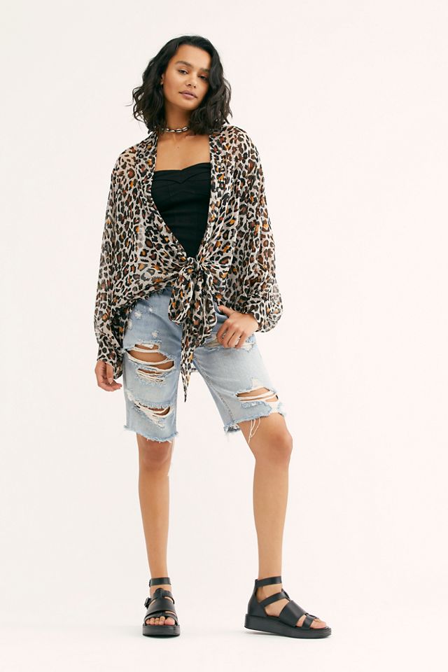 Amazon Tie Front Kimono #2