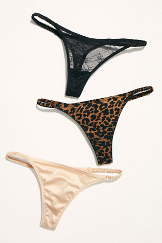 Roomservice Three Pack Undies | Free People UK