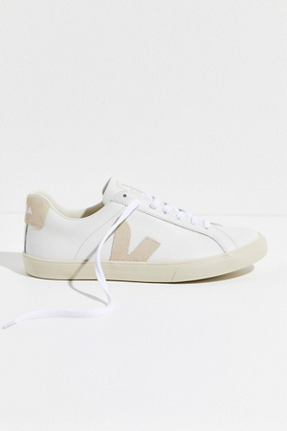 Veja Esplar Trainers Shoe at Free People in Extra White/Camel, Size: EU 37