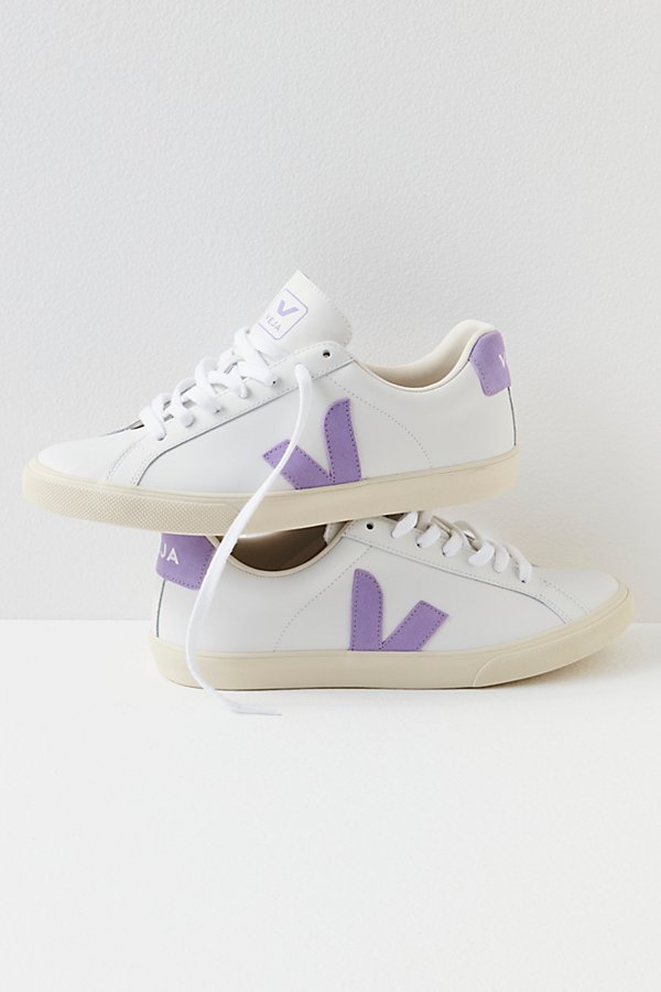 Veja Esplar Sneakers In White / Lavender