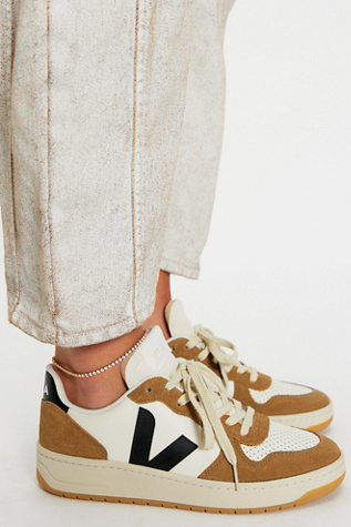 Veja V-10 Sneakers at Free People in Brown, Size: EU 39