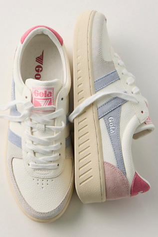 Gola Grandslam Trident Sneakers at Free People in White, Size: US 8