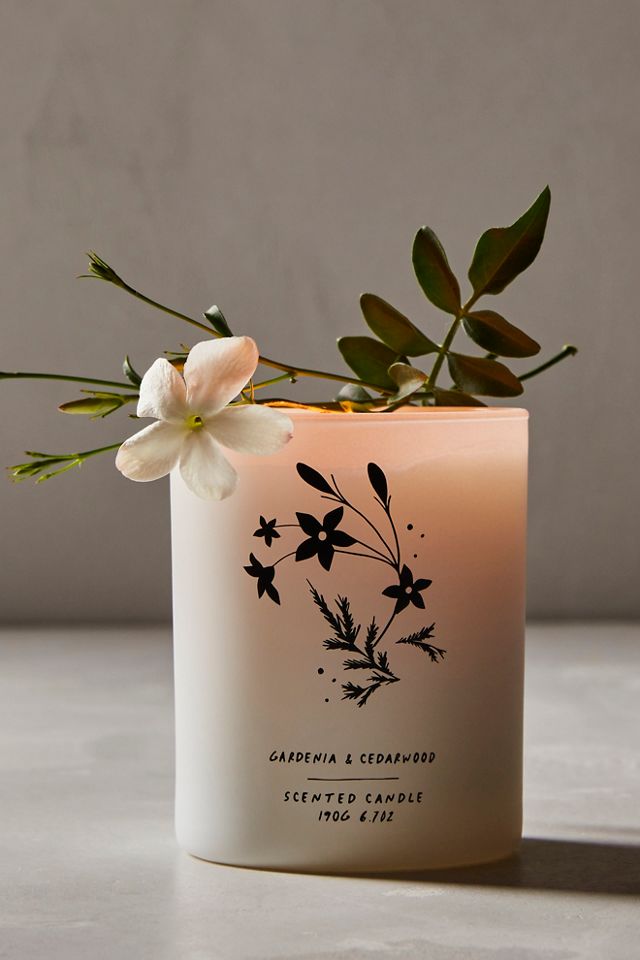 Gardenia Bloom - Scented Coconut Wax Candle