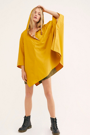 [Free People] Rain Drop Packable Poncho 収納可レインコート Rain Drop Packable Poncho | Free People