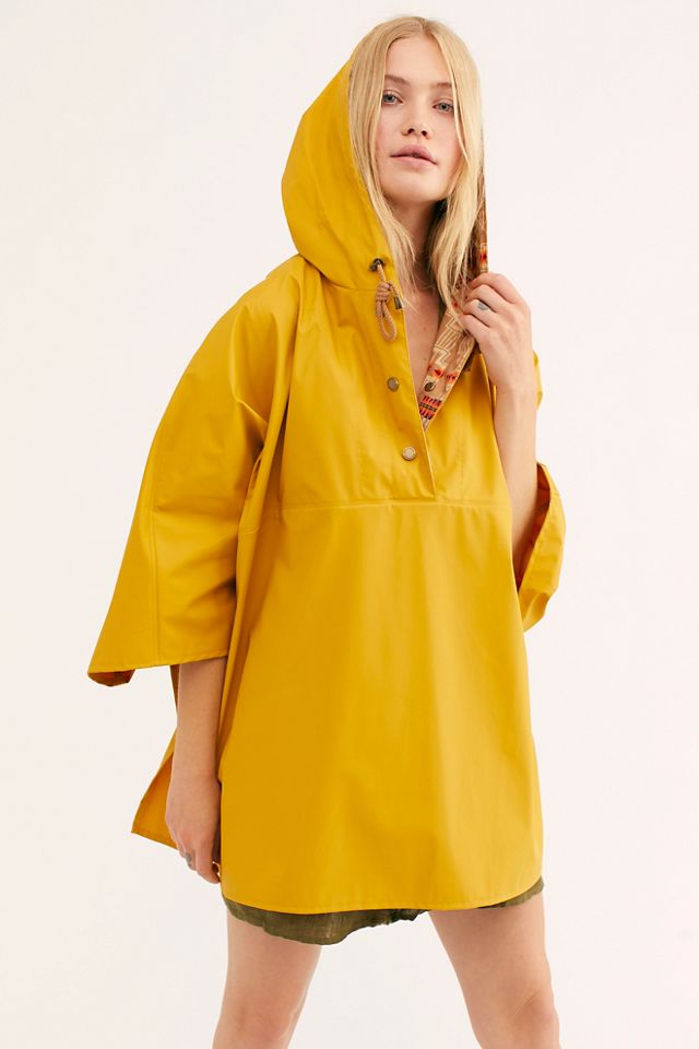 [Free People] Rain Drop Packable Poncho 収納可レインコート Rain Drop Packable Poncho | Free People