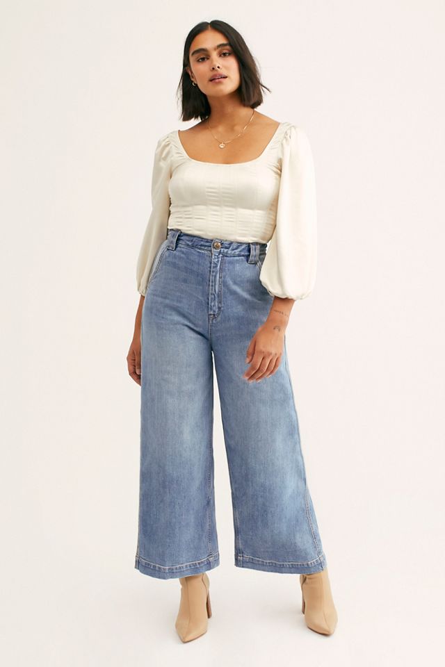 Jeans jambes évasées CRVY Berlin #3