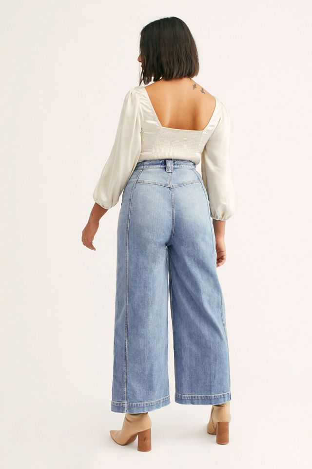 Jeans jambes évasées CRVY Berlin #4