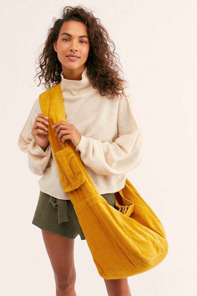 We The Free Oversized Corduroy Sling Bag