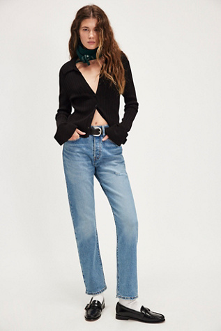 Levi's 501 Straight Jeans product page