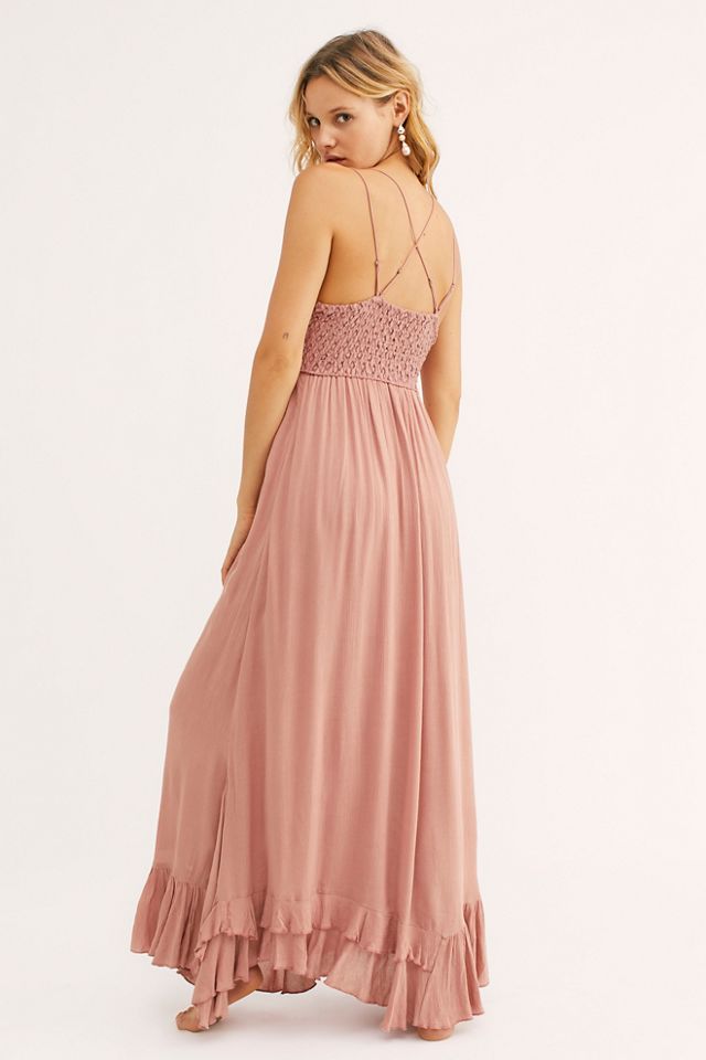 Free people adella maxi cheap dress