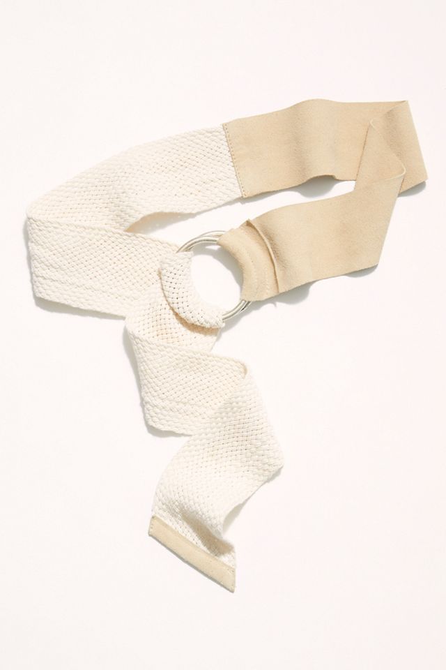 Elisia Mixed Material Hip Belt #2