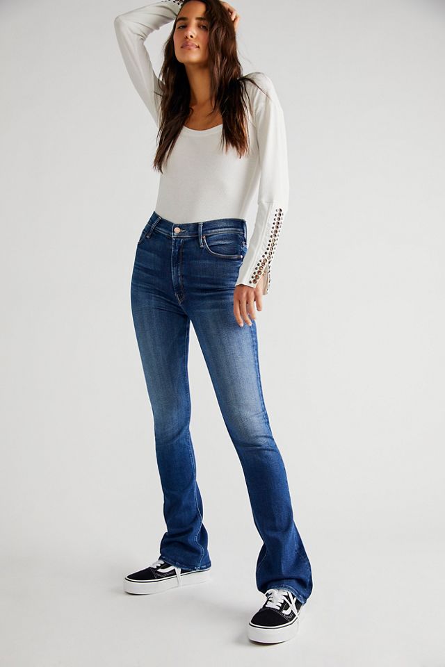 MOTHER High-Waisted Runaway Jeans | Free People