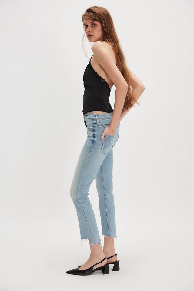 MOTHER The Insider Crop Step Fray Jeans #2