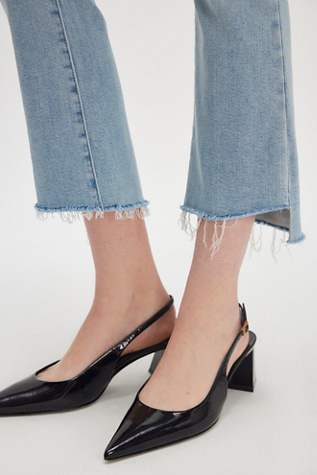 MOTHER The Insider Crop Step Fray Jeans