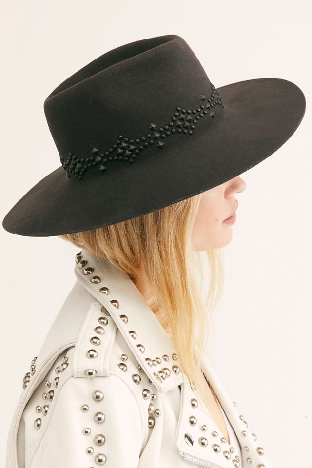 Zoe Art Montana Felt Hat | Free People display picture 1