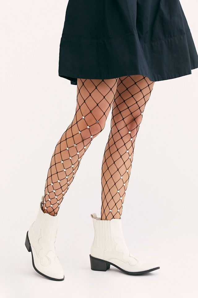 Shooting Star Net Tights #1